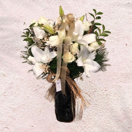 White Roses & Lilies